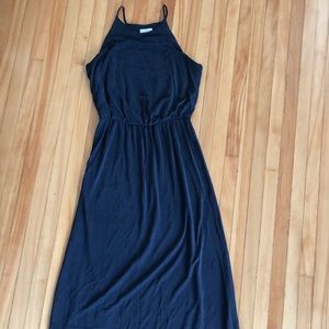 Gap halter maxi dress